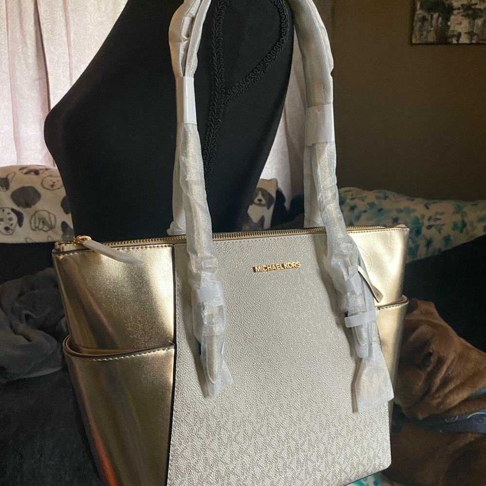 Michael Kors Gold Women's Bag